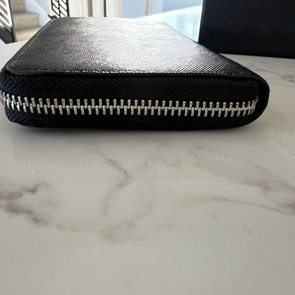Prada Leather Zip Around Wallet - Picture 4 of 5